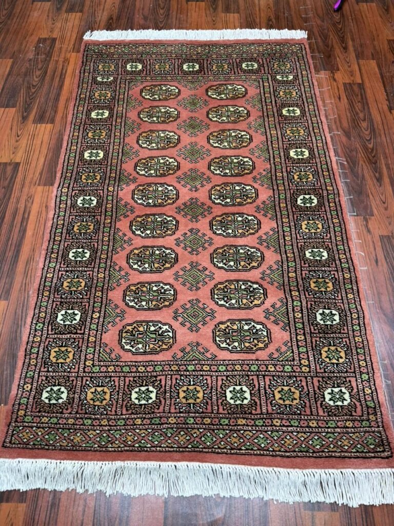 Mixed Pakistan Bokhara Handmade Traditional Oriental Rug